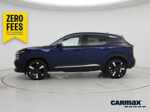 Blue 2025 Nissan Kicks SR