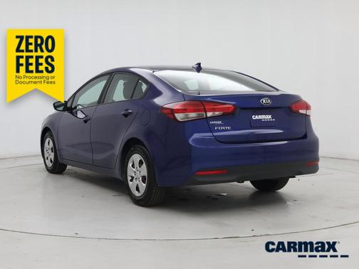 Blue 2018 Kia Forte LX