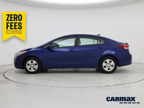 Blue 2018 Kia Forte LX