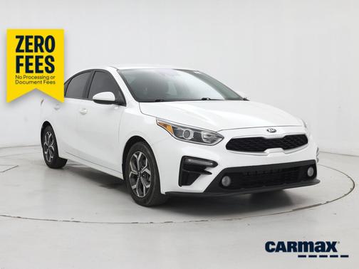 White 2021 Kia Forte LXS