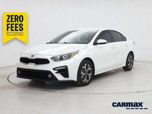 White 2021 Kia Forte LXS