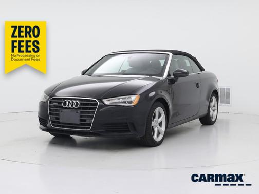 Black 2016 Audi A3 Premium