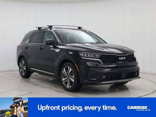 Black 2023 Kia Sorento Hybrid EX
