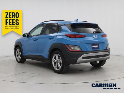 Blue 2022 Hyundai KONA SEL