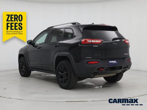 Black 2017 Jeep Cherokee Trailhawk