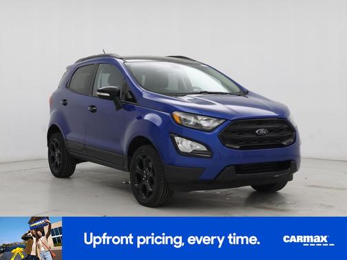Blue 2021 Ford EcoSport SES