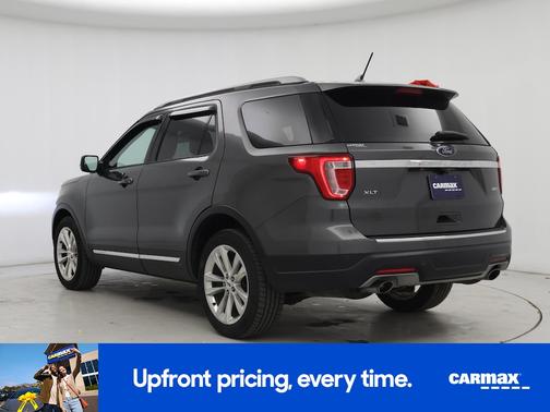 Gray 2018 Ford Explorer XLT