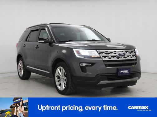 Gray 2018 Ford Explorer XLT