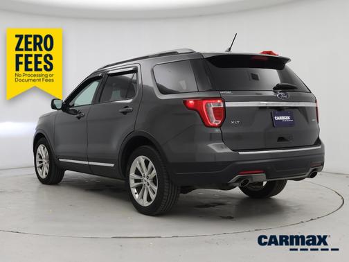 Gray 2018 Ford Explorer XLT