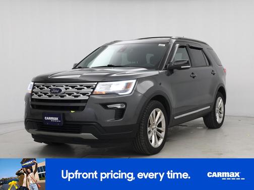 Gray 2018 Ford Explorer XLT