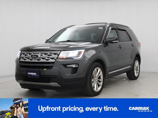 Gray 2018 Ford Explorer XLT