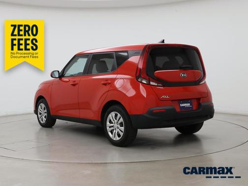 Red 2021 Kia Soul LX