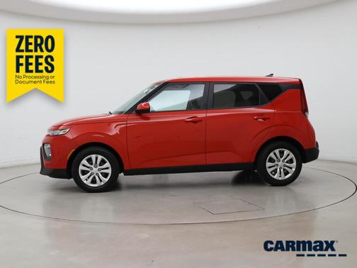 Red 2021 Kia Soul LX