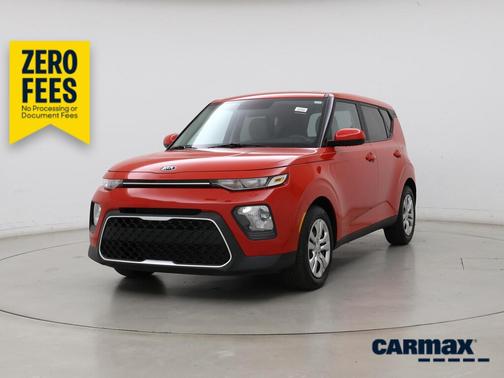 Red 2021 Kia Soul LX