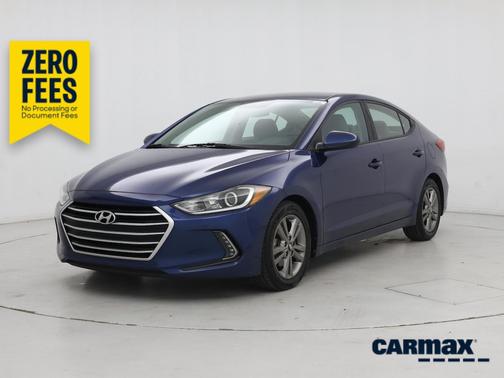 Blue 2017 Hyundai ELANTRA SE