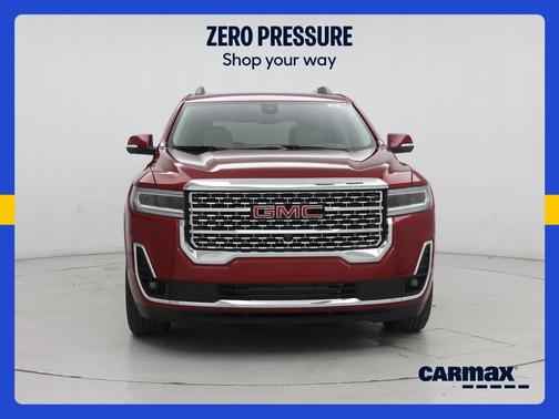 Burgundy 2022 GMC Acadia Denali