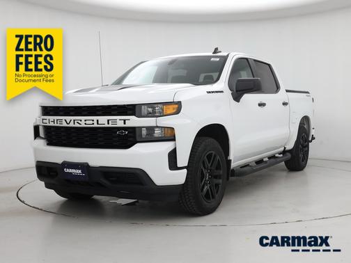 White 2021 Chevrolet Silverado 1500 Custom