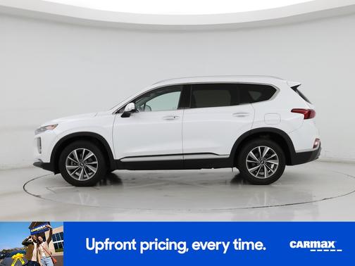 White 2020 Hyundai SANTA FE SEL