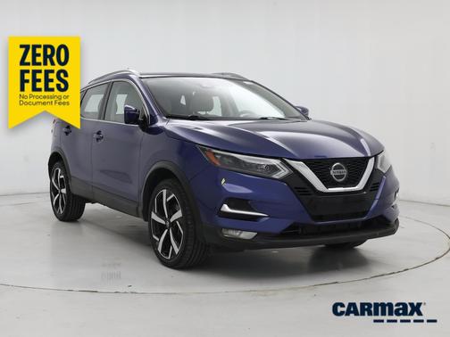 Blue 2021 Nissan Rogue Sport SL