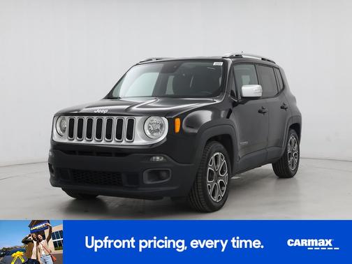 Black 2017 Jeep Renegade Limited