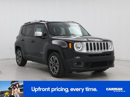 Black 2017 Jeep Renegade Limited