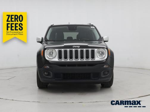 Black 2017 Jeep Renegade Limited