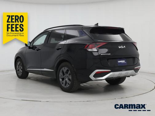 Black 2023 Kia Sportage SX