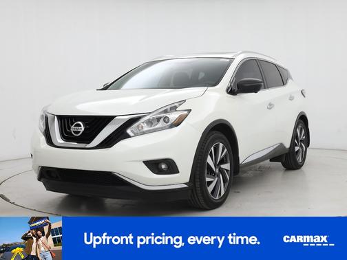 White 2018 Nissan Murano Platinum