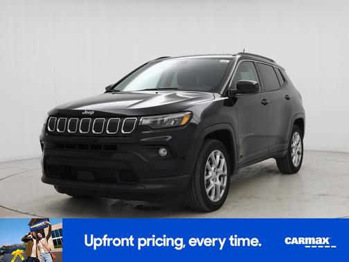Black 2022 Jeep Compass Latitude Lux