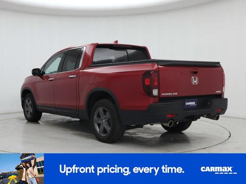 Red 2023 Honda Ridgeline RTL-E