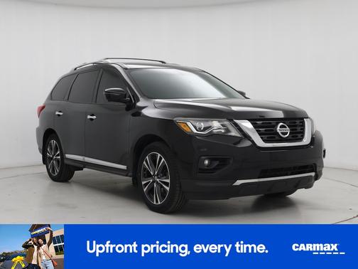 Black 2017 Nissan Pathfinder Platinum