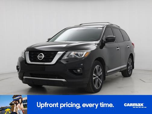 Black 2017 Nissan Pathfinder Platinum