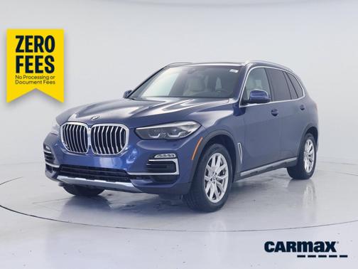 Blue 2021 BMW X5 xDrive40i