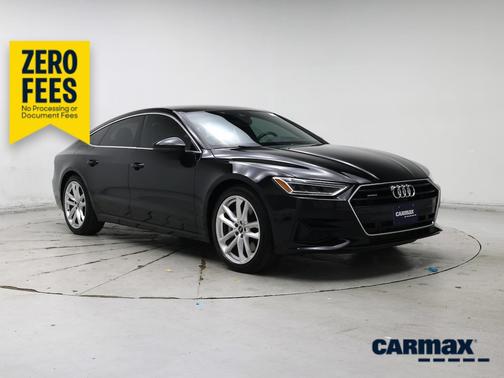 Black 2022 Audi A7 Premium