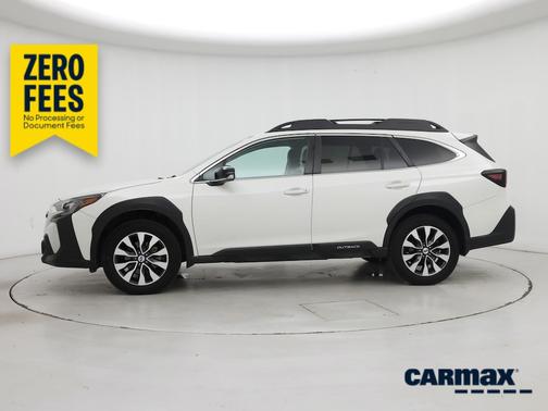 White 2023 Subaru Outback Limited