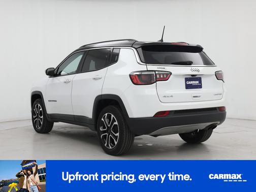 White 2022 Jeep Compass Limited