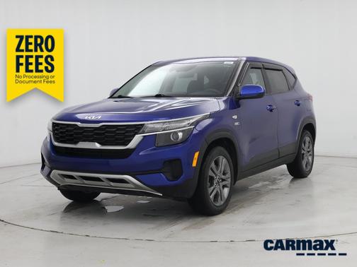 Blue 2022 Kia Seltos LX