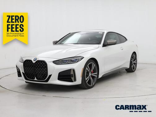 White 2021 BMW M440 I xDrive