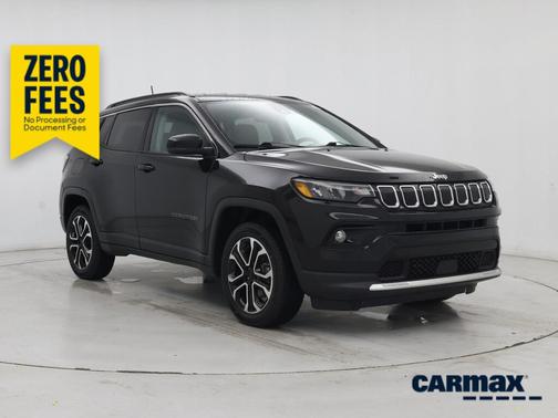 Black 2022 Jeep Compass Limited