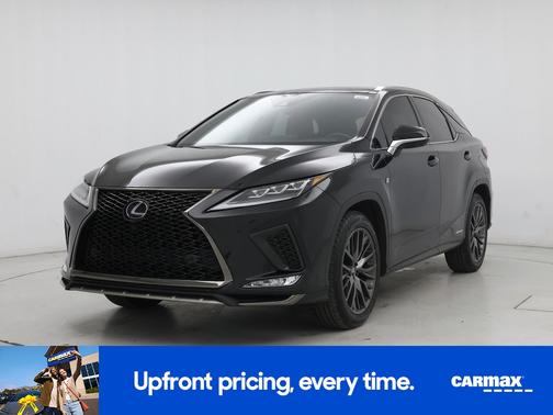 Black 2022 Lexus RX 450h F-SPORT Handling