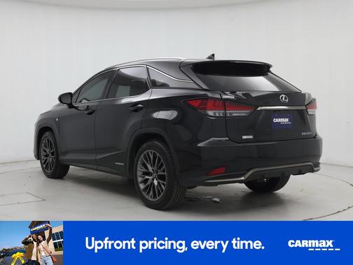 Black 2022 Lexus RX 450h F-SPORT Handling
