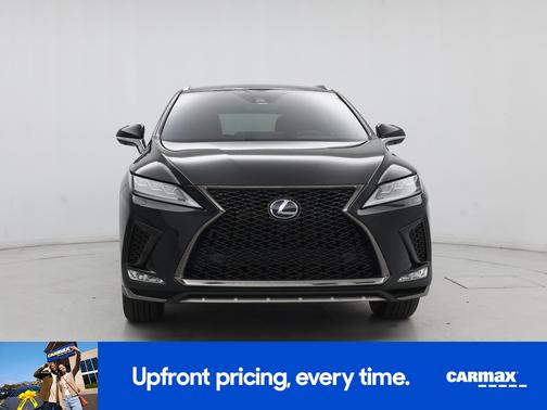 Black 2022 Lexus RX 450h F-SPORT Handling