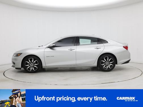 Silver 2018 Chevrolet Malibu LT