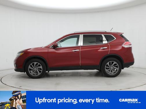 Red 2015 Nissan Rogue SL