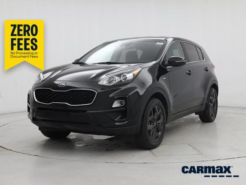Black 2022 Kia Sportage LX