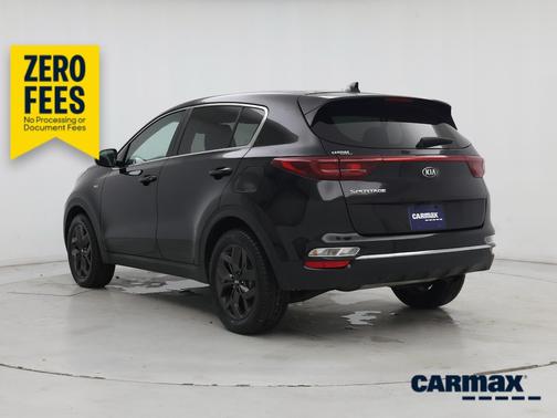 Black 2022 Kia Sportage LX