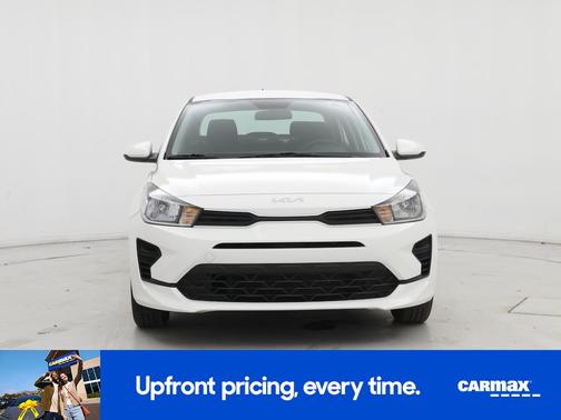White 2022 Kia Rio S