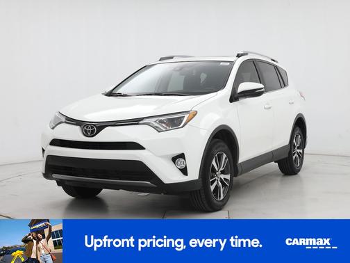 White 2017 Toyota RAV4 XLE