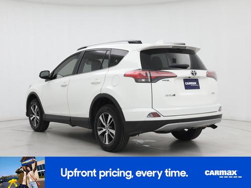 White 2017 Toyota RAV4 XLE