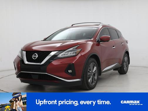 Red 2020 Nissan Murano Platinum